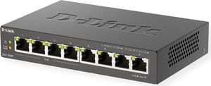 D-Link DGS-1008P 8-Port Gigabit PoE+ Unmanaged Desktop Switch
