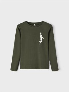 Kinder NAME IT Langarm Shirt Basketball Print Pullover Baumwolle Sport NKMODONUS | Kinder NAME IT Langarm Shirt Basketball Print Pullover Baumwolle Sport NKMODONUS |