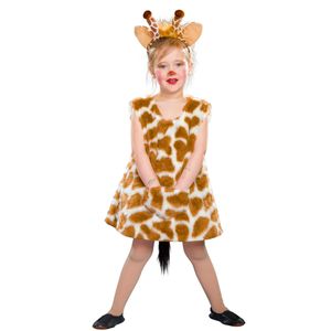 Giraffen Kostüm Lena für Kinder , Größe:98/104