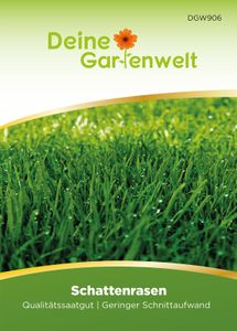 Schattenrasen 45 g Samen - Schattenrasensamen - Rasensamen - Nachsäpackung Saatgut für Rasen