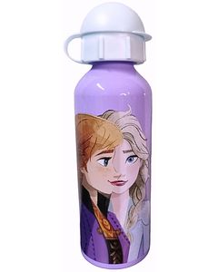Disney Frozen Alu-Trinkflasche 520 ml - Elsa & Anna Sport-Trinkflasche BPA frei