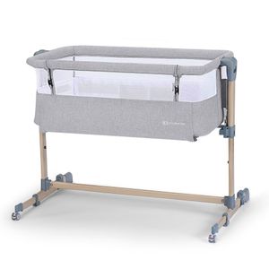 KINDERKRAFT SELECT Postieľka detská polohovateľná Neste Air Grey Wood, Premium