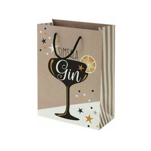 SUSY CARD Geschenktüte "Simsala Gin"