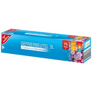 Gut &  Gefrierbeutel 3l 75ST