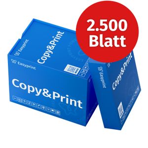 NEU! Easyprint Druckerpapier Kopierpapier 2500 Blatt 5 x 500 A4 Premium Hochweiß CIE 160   PEFC Umweltzertifikat