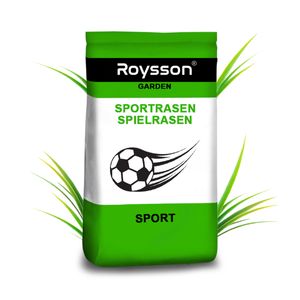 Roysson 15 kg Sportrasen Rasensamen Dürreresistenter Rasen Grassamen Gras SPORT