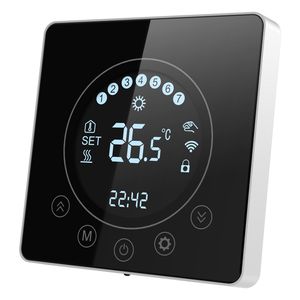 Digital LCD Wasser-Fußbodenheizung Raumthermostat Thermostat Wandthermostat Unterputz Wasser-Fußbodenheizung Innenthermometer