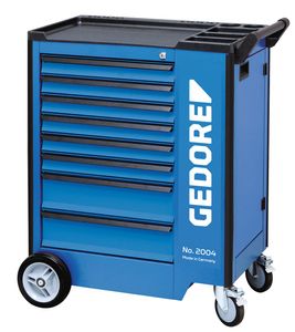 GEDORE 1500 ES-02-2004 Werkzeugwagen mit 207-teilig Werkzeugsortiment, 2657708