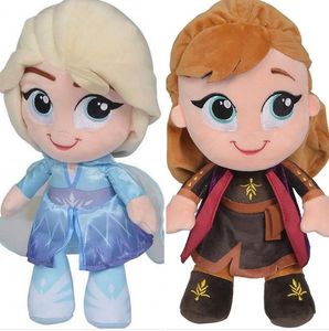 Disney Nicotoy Eiskönigin Elsa Anna Puppe Stoffpuppe Doll Frozen Plüsch 30cm NEU 