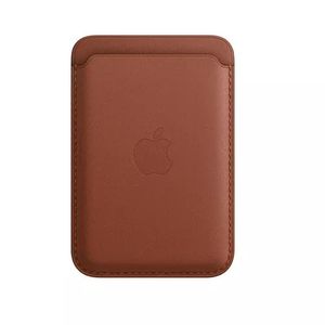 Apple iPhone Leder Wallet mit MagSafe Sattelbraun
