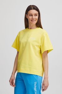 THEJOGGCONCEPT JCSABINA TSHIRT Damen T-Shirt Kurzarm Shirt mit Print Kastiges Oversize Tee mit kleinem Brustprint Loose Fit
