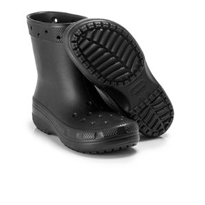 CROCS Classic Rain Boots für Herren, 45-46 EU, M11, Gummistiefel, Black, Schwarz, 208363-001