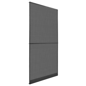 Moskitiera z zawiasami do drzwi antracyt 100x215 cm Moskitiera z zawiasami do drzwi antracyt 100x215 cm