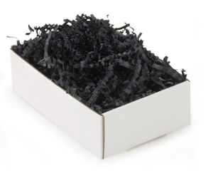 Papier-Füllmaterial Geschenke schwarz 500g