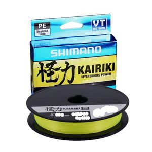 Shimano Fishing Kairiki 8 Yellow 0,13 mm 150 m 8,2 kg Šnúra