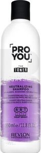 Revlon Professional Pro You The Toner Neutralizing Shampoo neutralisierte Shampoo für blondes Haar 350 ml