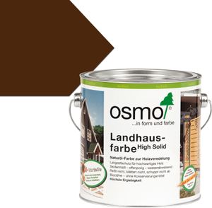 Osmo Landhausfarbe 2,5 L dunkelbraun