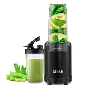 Ufesa Nutriboom, Tischplatten-Mixer, 0,8 l, Pulsfunktion, Eis-Crusher, 1,05 m, 900 W Ufesa Nutriboom, Tischplatten-Mixer, 0,8 l, Pulsfunktion, Eis-Crusher, 1,05 m, 900 W