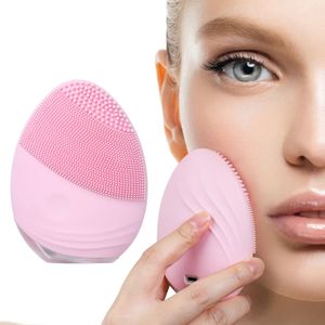 Vibrierendes Gesichtsreinigungsbürste elektrisch Gesichtsreiniger Wasserdicht Silikon Massagegerät
