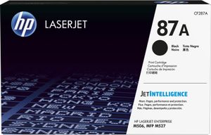 Kaseta z czarnym tonerem HP 87A LaserJet