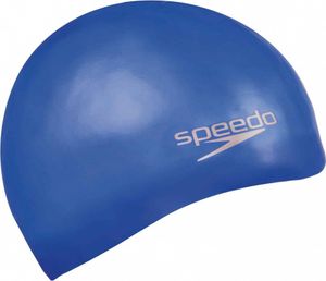 SPEEDO - Silikonowy niebieski - Czepek kąpielowy/polo - Niebieski