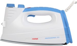 Rotel Professional Extra Dampfbügeleisen Blau Keramiksohle 5bar 800W 300ml Tank Rotel Professional Extra Dampfbügeleisen Blau Keramiksohle 5bar 800W 300ml Tank