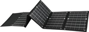 5násobný 40W solární panel Skládací taška Duální USB + DC výstup Solární nabíječka Přenosné skládací solární nabíjecí zařízení Venkovní přenosný zdroj energie pro venkovní turistiku Horolezectví Kempování Piknik
