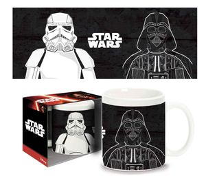 Star Wars - Stormtrooper & Darth Vader - Keramik Tasse - Ø8,9 H10,5cm