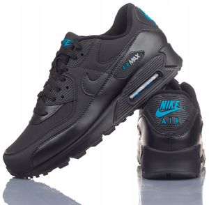 NIKE Air Max 90 Essential Sneaker Schuhe, Schwarz, Größe:42