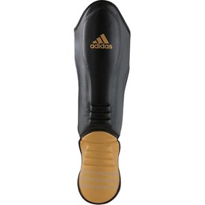 adidas Hybrid Super Pro Schienbeinschutz Schwarz/Gold-XL