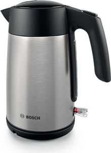 Bosch TWK7L460, 1,7 l, 2400 W, Edelstahl, Edelstahl, Wasserstandsanzeige, Überhitzungsschutz