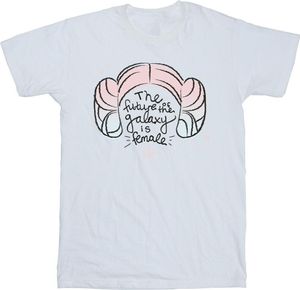 Star Wars - "Future Of The Galaxy" T-Shirt für Mädchen BI37951 (152-158) (Weiß)