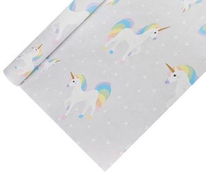 Papstar Einhorn Tischdecke aus Papier 5 x 1,2 m Unicorn