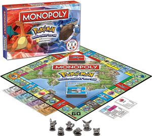 Brettspiele - Pokemon Monopoly Kanto Edition - Winning Moves -english version