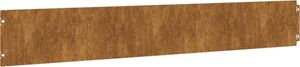 vidaXL Obruba trávníku 10 kusů 15x103 cm Ohebná ocel Corten