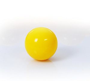 100 Bällebadbälle 6cm Ø, Spielqualität, Gelb  Nr. 10