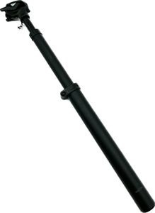 Ergotec SP-10.0 VARIO hliníkový odpružený sedlový sloupek, černý, Ø34.9x550mm, 15mm - 59386101