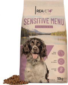 Trockenfutter Sensitive Menu - Frische Ente & Reis 10kg