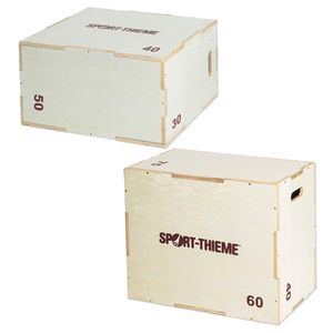 Sport-Thieme Plyo Box Holz, 30x40x50 cm