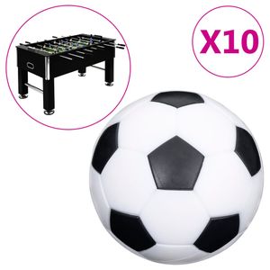 Neu Möbel- Tischfußball-Bälle 10 Stk. 32 mm ABSSportartikel,Indoor - Aktivitäten,Tischfußball,Tischfußballtisch-Zubehör🐳