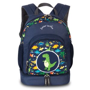 Fabrizio Kinderrucksack Tasche mit Brustgurt und Bodenfach 20616, Farbe:Navy