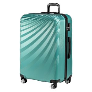 Velký rodinný cestovní kufr ROWEX Pulse Barva: Mint, Velikost: Velký kufr - 77x47x33 cm (109l)