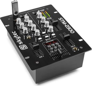 STM-2300 2-Kanal-Mixer USB MP3 EQ