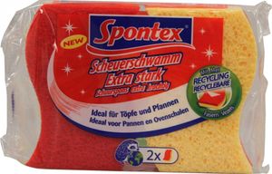 Spontex Scheuerschwamm Extra Stark 2er Pack