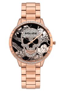 Police PL16067MSR.02M Dámské hodinky Horta z nerezové oceli s růžovým zlatem