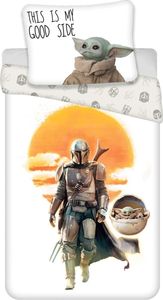 JERRY FABRICS Leinen inklusive Star Wars Mandalorian 02 Baumwolle, 140/200, 70/90 cm