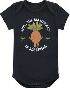 Harry Potter Body Uni Shh.. The Mandrake Is Sleeping schwarz 62/68 Harry Potter Body Uni Shh.. The Mandrake Is Sleeping schwarz 62/68