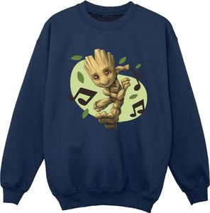 Marvel - Mikina "Guardians Of The Galaxy" pre mladých BI18540 (140-146) (Marineblau)