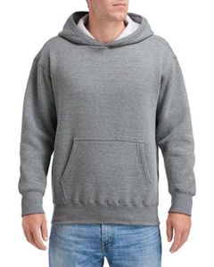 Gildan Herren Hoodie Kapuzenpullover Sweatjacke Pullover Sweatshirt, Größe:S, Farbe:Graphite Heather