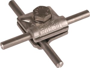 Dehn & Söhne 390551 MV-Klemme Rd 8-10mm Al